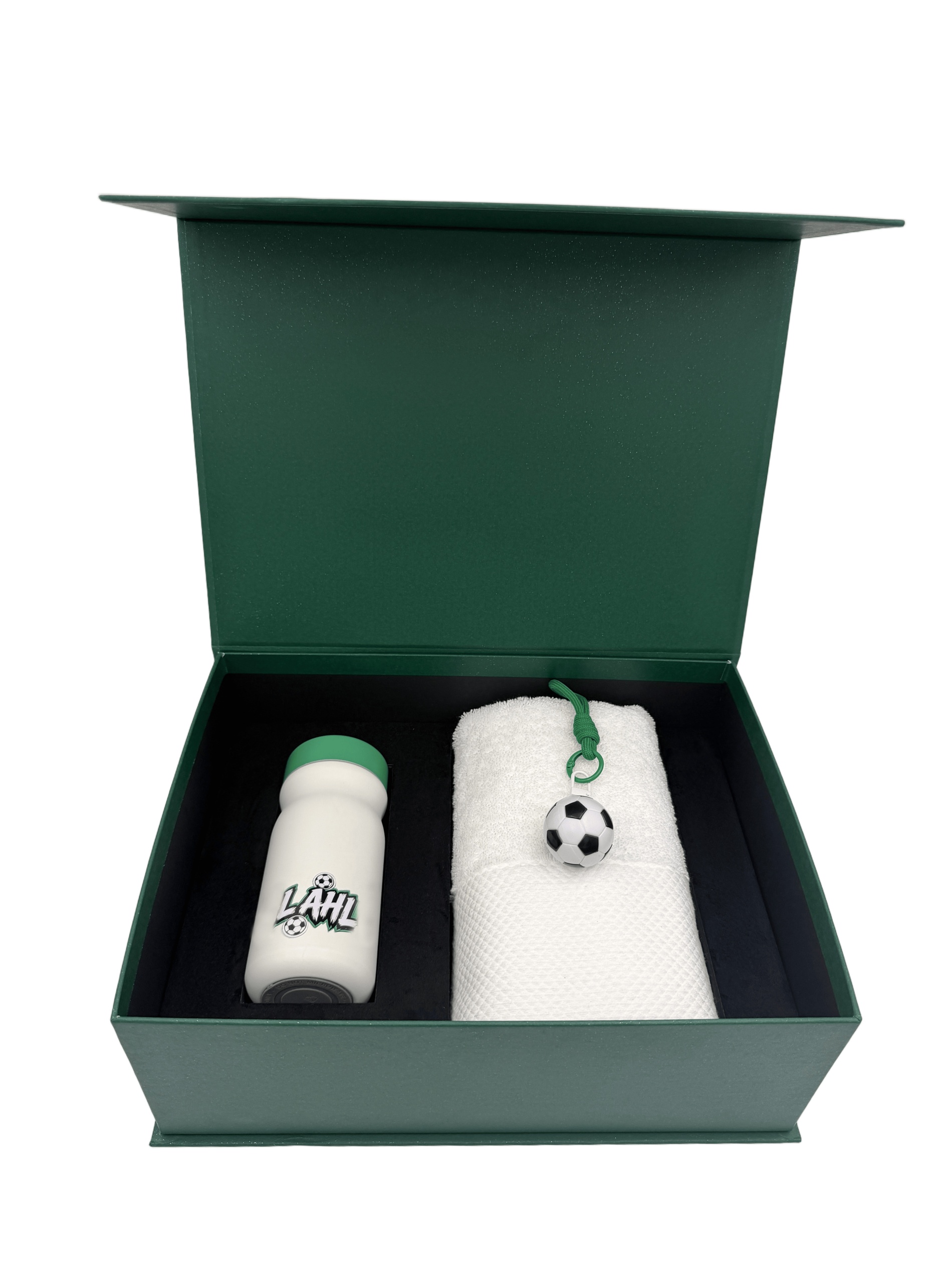 mini-soccer-ball-keychain-and-white-sports-towel-11